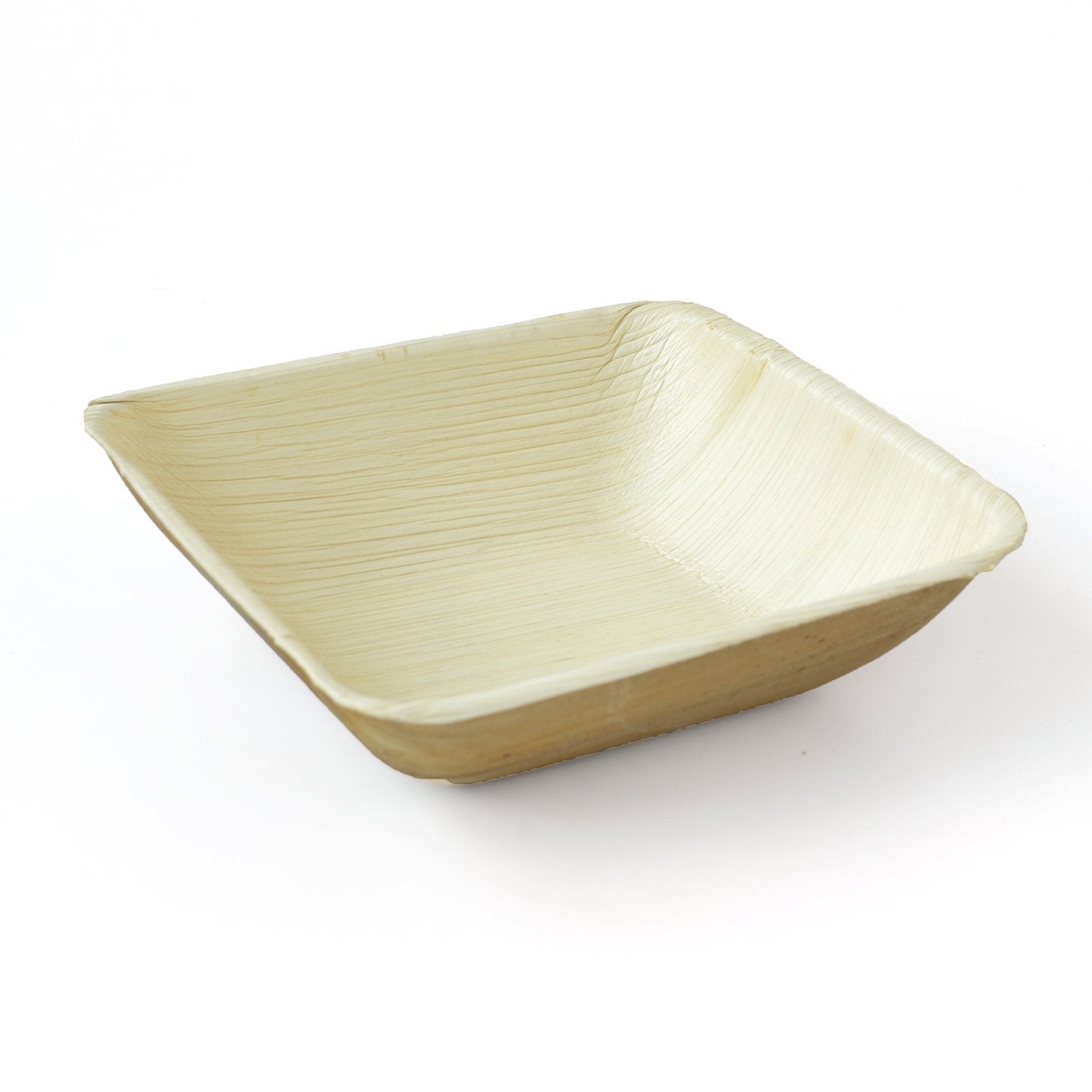 Palm Leaf Deep Square Bowls 5" Inch (25/50/100 bowls)