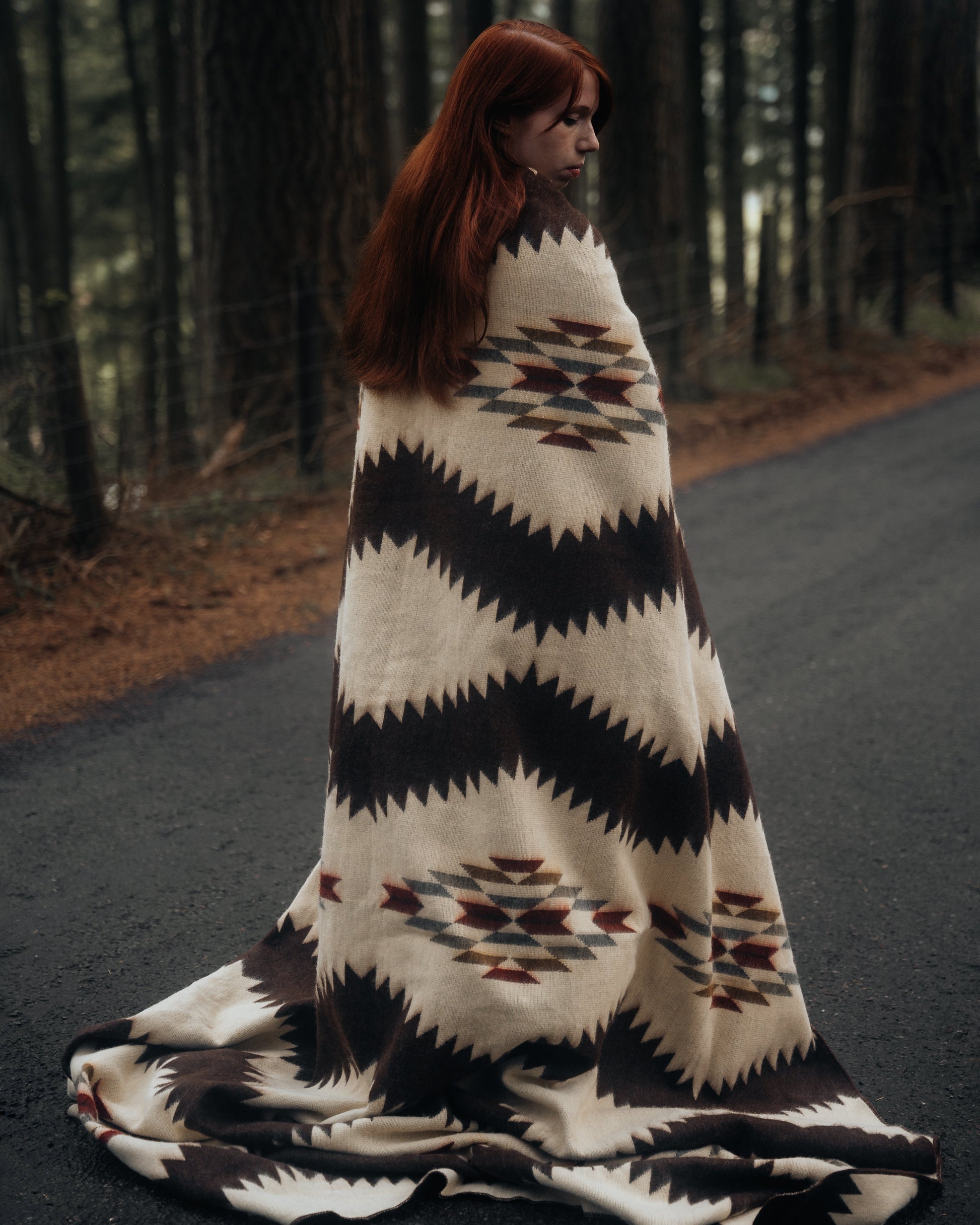 Tsachila Blanket - Chocolate