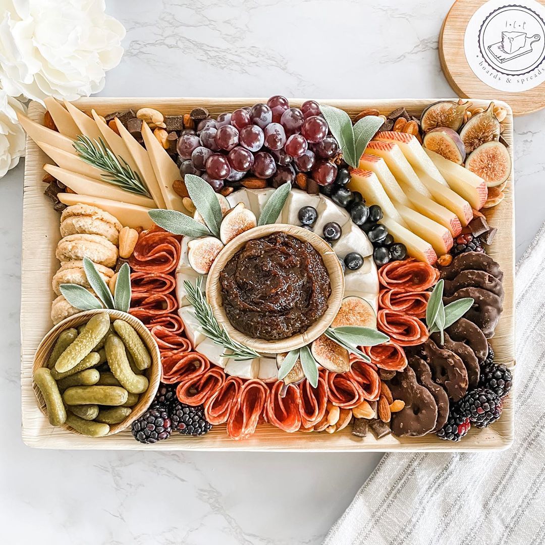 Palm Leaf Rectangle Platter Tray 14" x 10" Inch  (10/50/200 count)