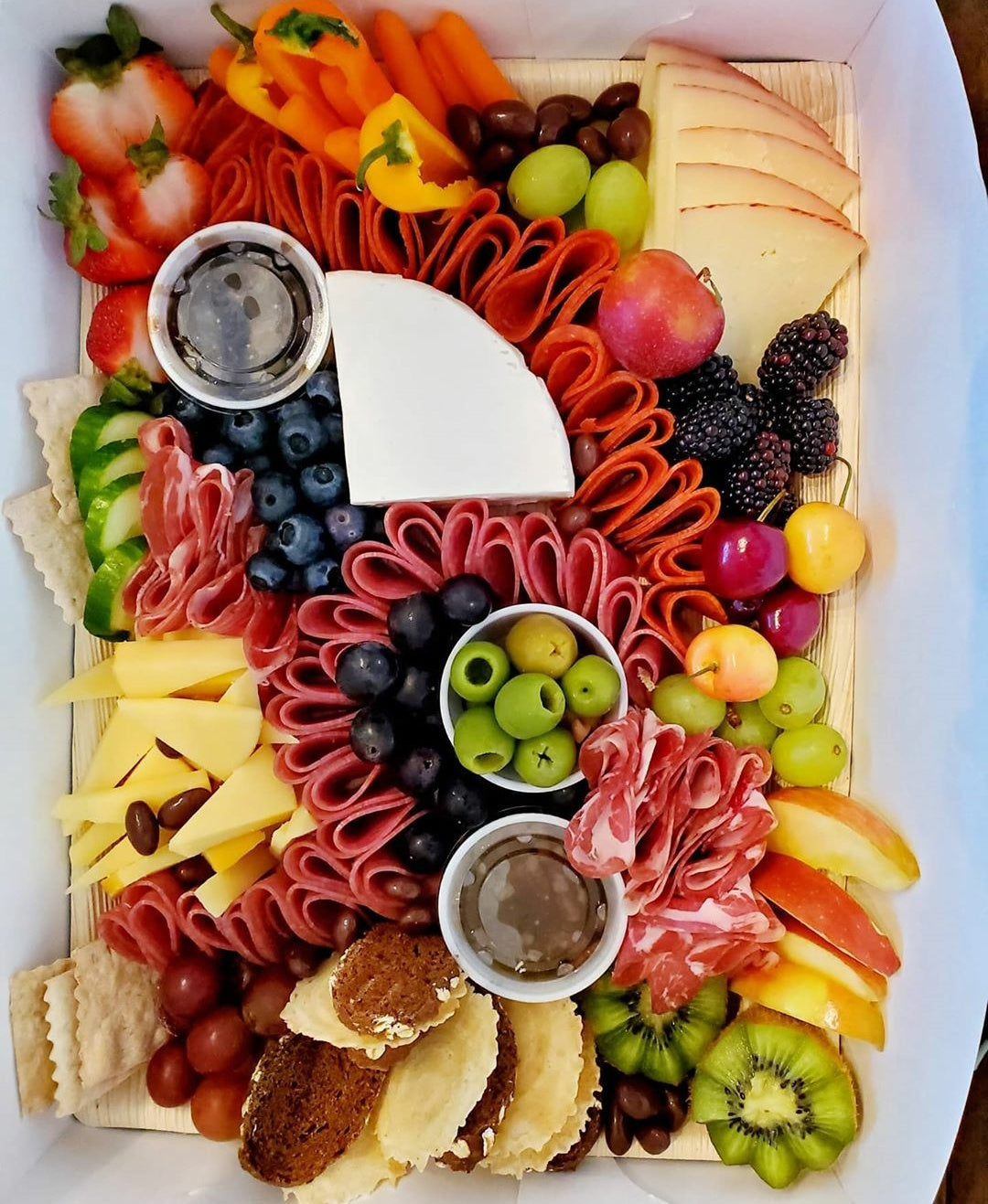 Palm Leaf Rectangle Platter Tray 14" x 10" Inch  (10/50/200 count)