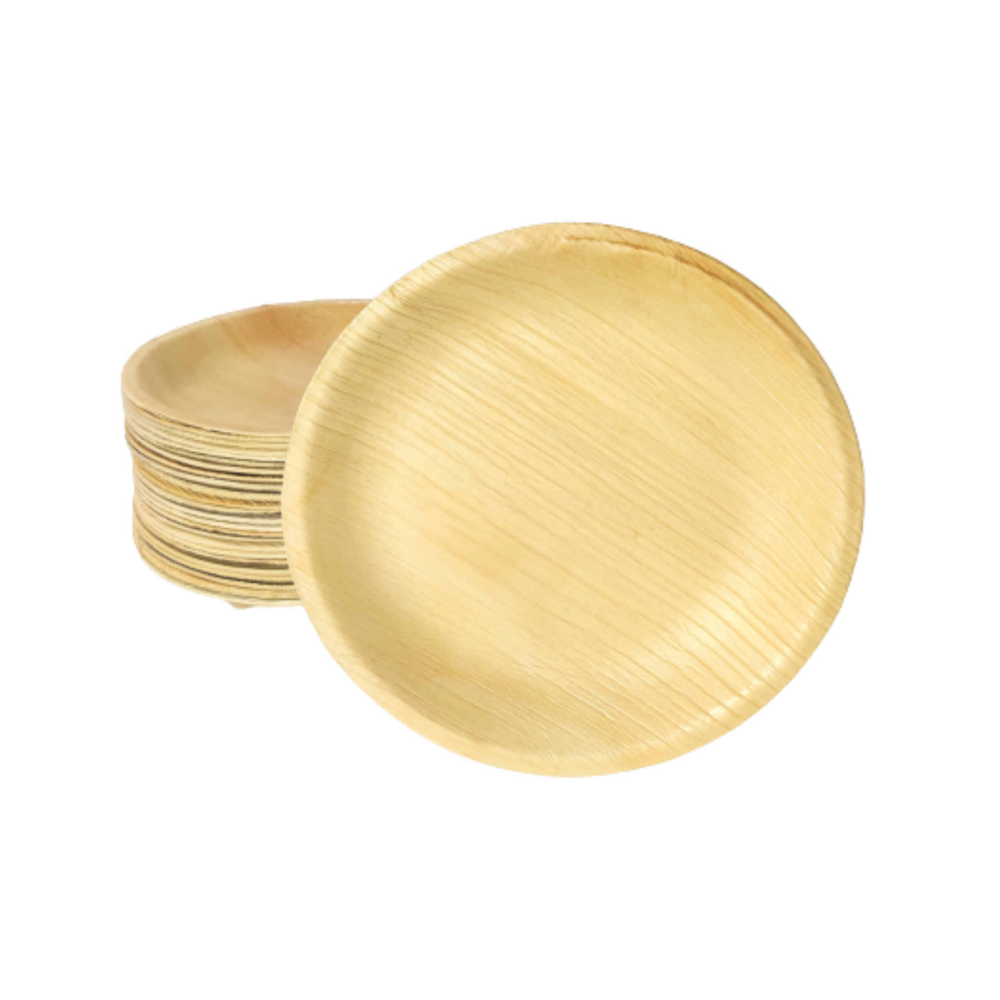 Palm Leaf Plates Round 5" Inch (Set of 50/100/200)