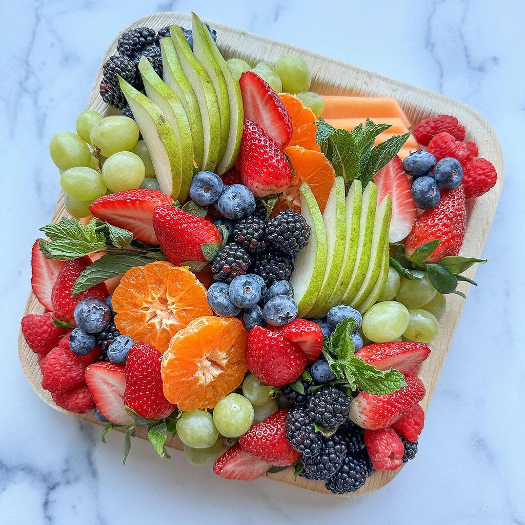 Palm Leaf Square Plates 5" Inch (Set of 200/100/50)